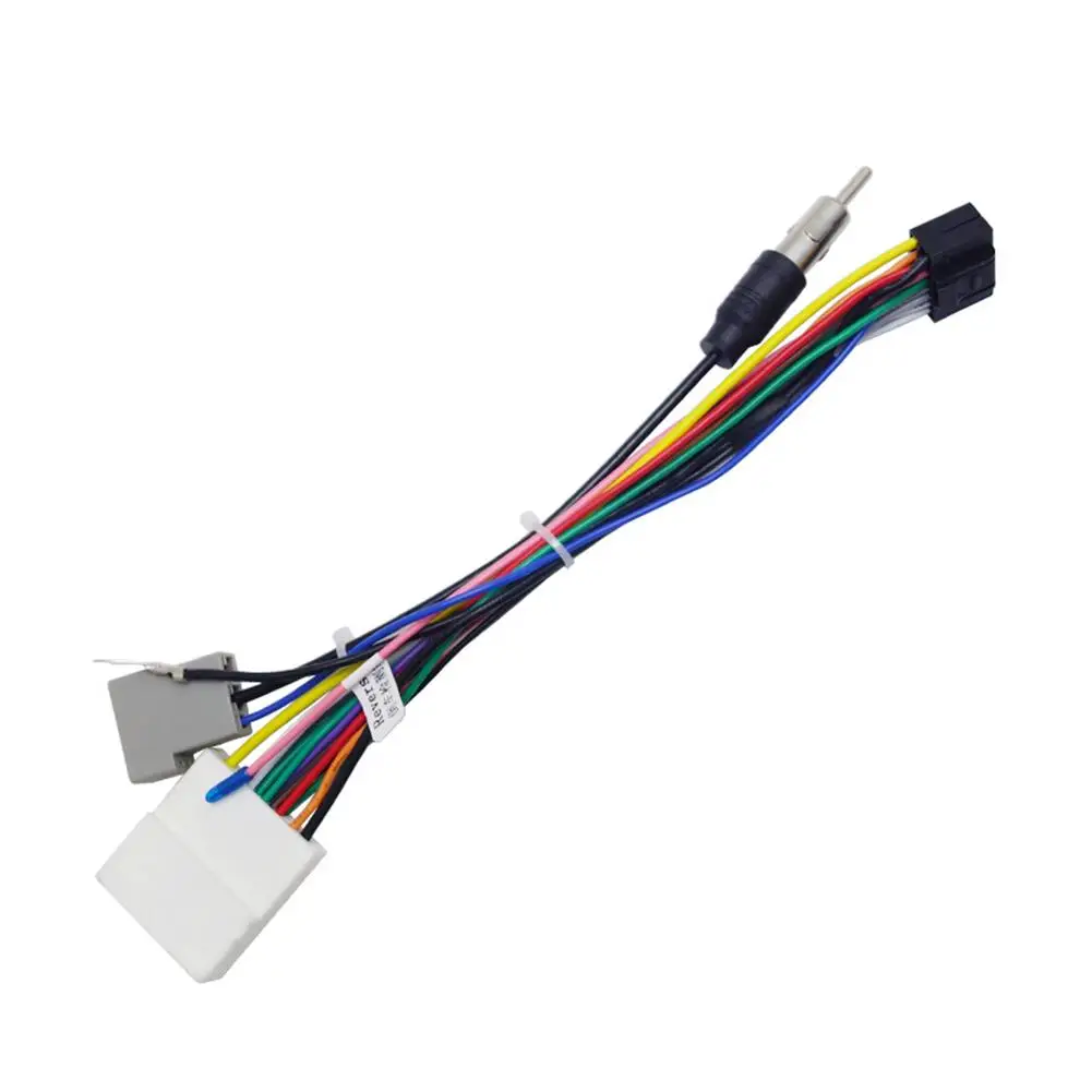 

16Pin автомобильный Головной блок провода жгута адаптер автомобиля стерео радио разъем питания для Nissan OEM автомобиля радио жгута