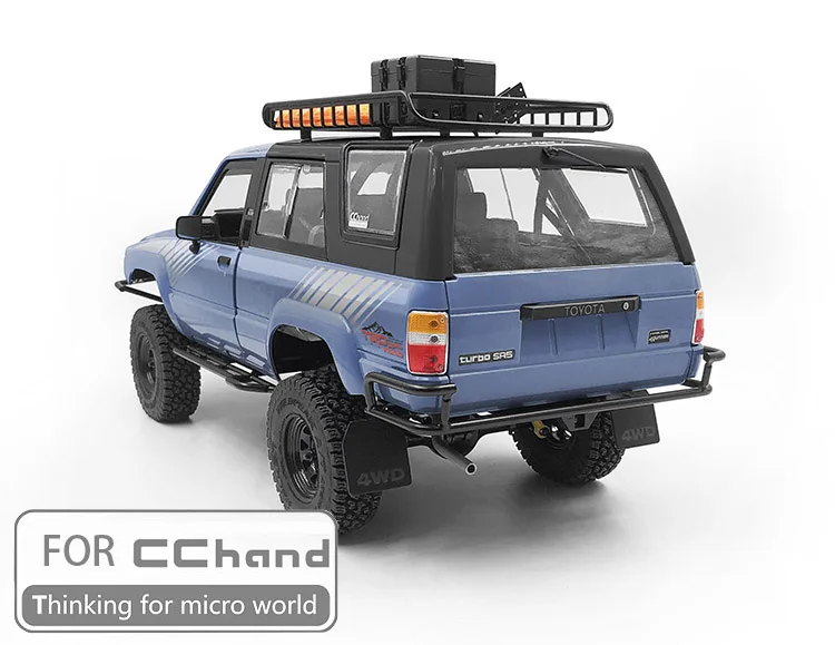Металлическая Задняя панель трубка бампер для RC4WD TF2 4runner корпус + шасси|Детали и
