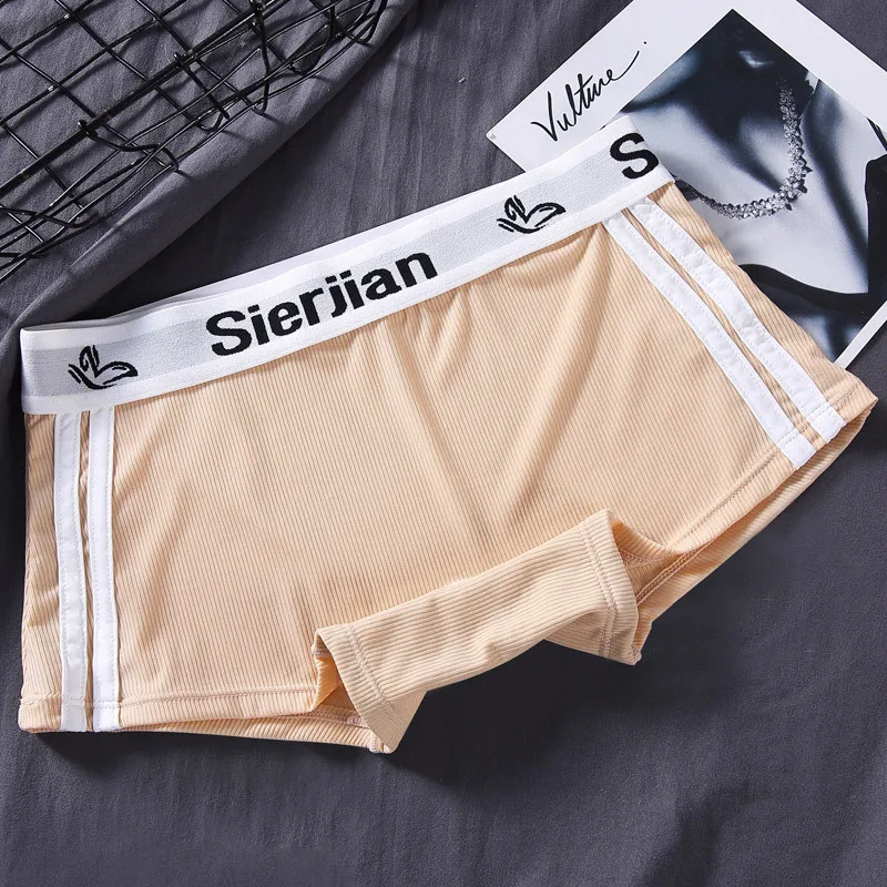 

ECTUSAMAT Women Cotton Boyshorts Comfort Breathable Panties Stretch Underwear Soft Comfy Sport Style Underwear