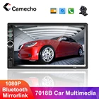 Автомагнитола Camecho 2 Din, мультимедийный плеер на Android, с экраном 7 дюймов, HD, Bluetooth, MP5, радио, универсальная, для Volkswagen, Nissan, Hyundai, Toyota