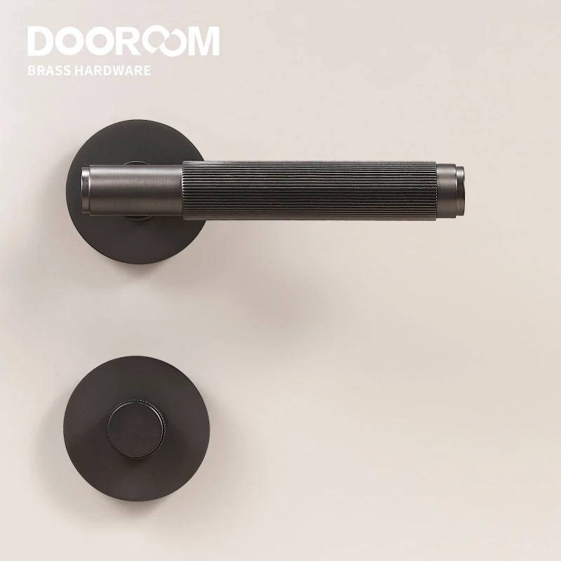 Набор латунных дверных рычагов Dooroom комплект фиксаторов для интерьера спальни