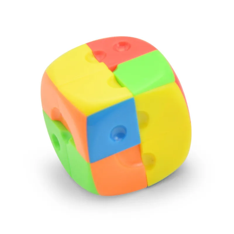 2*2 улыбающийся магический куб игральные кости цвет ed настоящий без наклеек мини