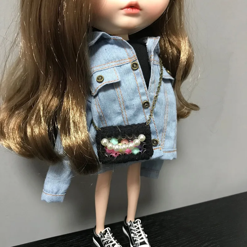Миниатюрные 1:6 Куклы blythe Bag акриловая модная сумка для куклы licca Pullip 1/6 аксессуары