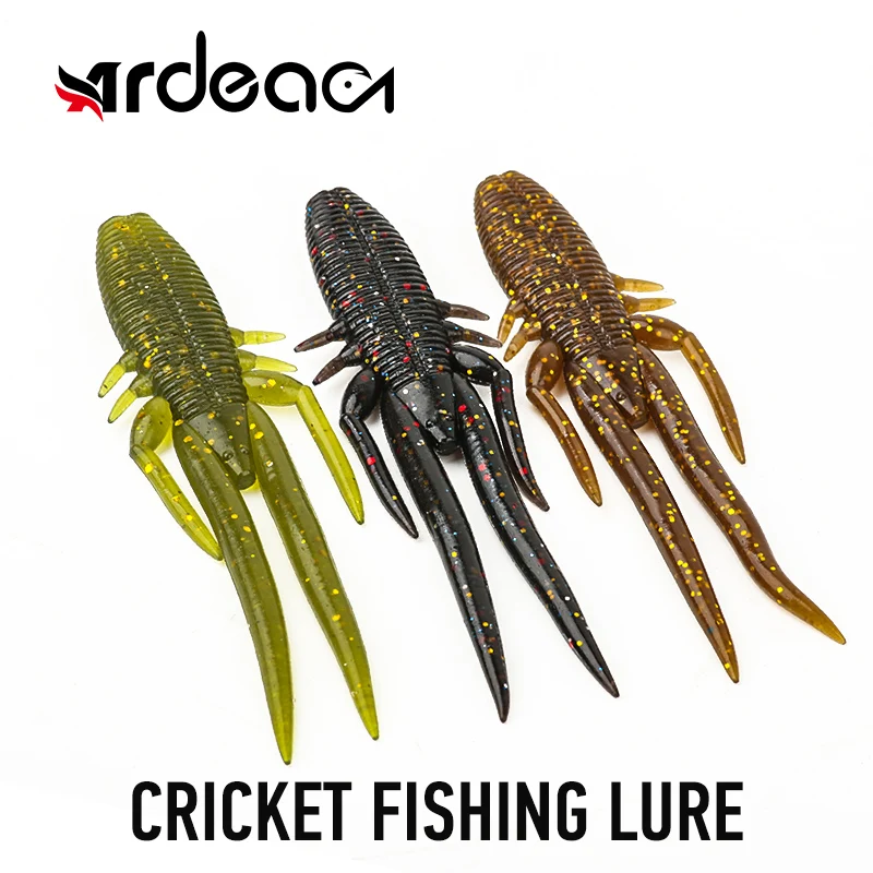 

Ardea Long Beard Cockroach Soft Bait 100mm/7.2g Artificial Silicone Bed Bugs Worm Lure Shrimp Wobblers jig Bass Saltwater Tackle