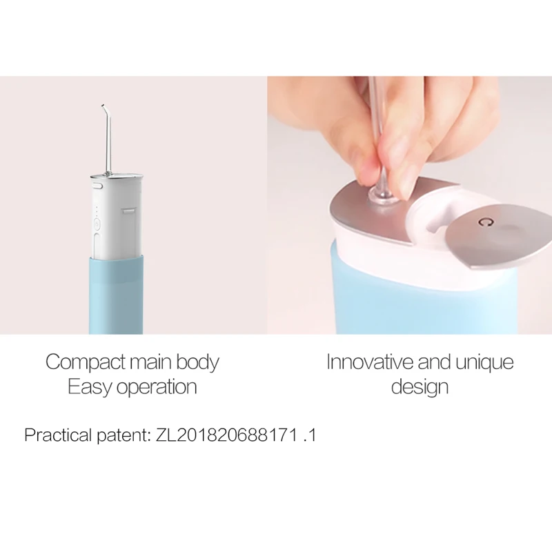 Портативный ирригатор для полости рта USB Перезаряжаемый водный зубной чистки