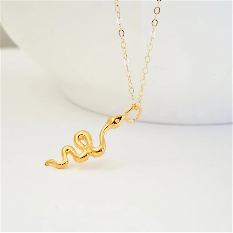 Ожерелье-змейка женское из серебра 925 пробы на юбилей | Украшения и аксессуары