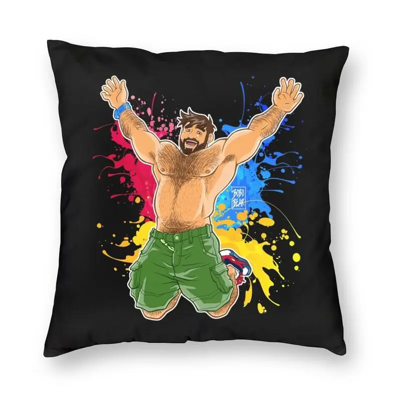 

Наволочка для подушки с 3D-принтом «медведь Адама»