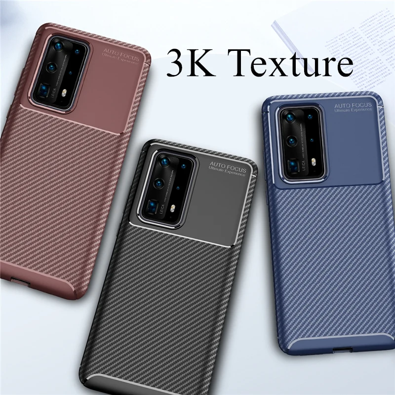 

HATOLY для Fundas Samsung S20 Ультратонкий Мягкий ТПУ/углеродное волокно задняя крышка чехол для Samsung S20 Ultra S20 S20 + ^