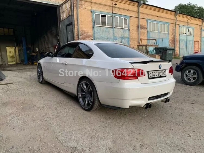 Автомобиль Стайлинг углеродного волокна задняя Крока крыши спойлер багажник