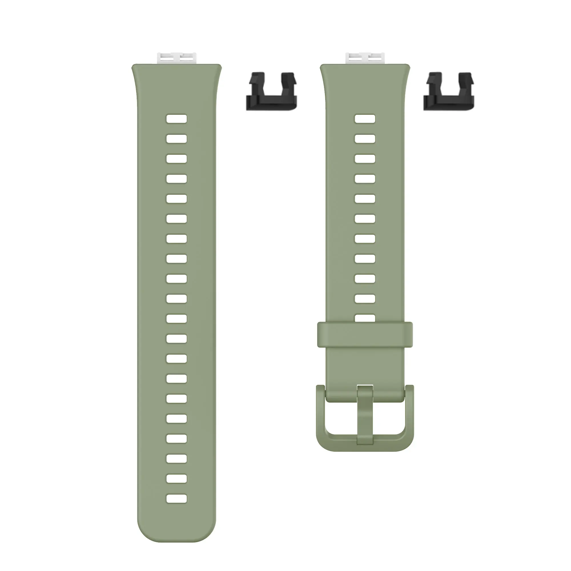 Soft Silicone Watch Strap For Huawei Watch Fit original SmartWatch Band Accessories For Huawei fit WristBand Bracelet with tool