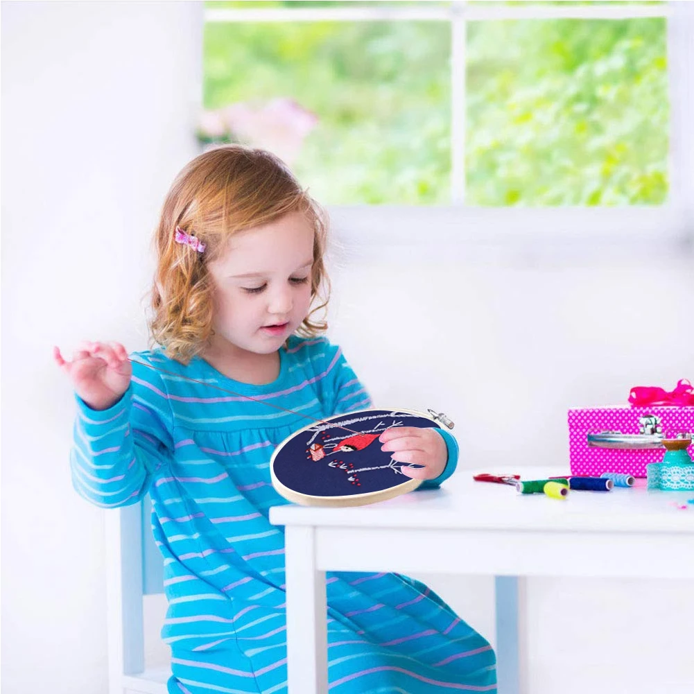 Круглая машина Размер 10-36 см бамбуковая рамка для вышивания кольца для вышивания DIY аксессуары для шитья крестиком петля ручные бытовые инструменты