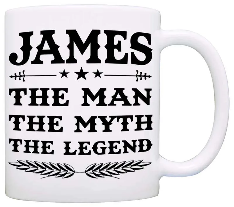 Индивидуальное пользовательское имя! Кофейная кружка Papa The Man Myth Legend подарок для