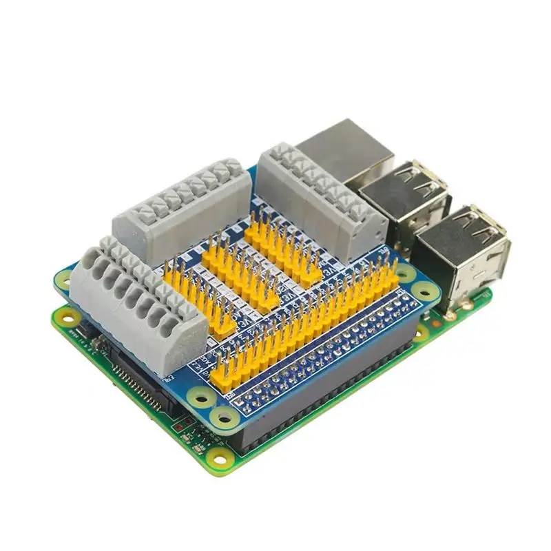 Плата расширения Raspberry Pi GPIO для 4 3 Model B 4B 3B + | Компьютеры и офис