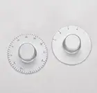 Ручки для виолончели, полностью алюминиевая аудиоручка усилителя, диаметр 50 мм, высота 24 мм, ручка циферблата