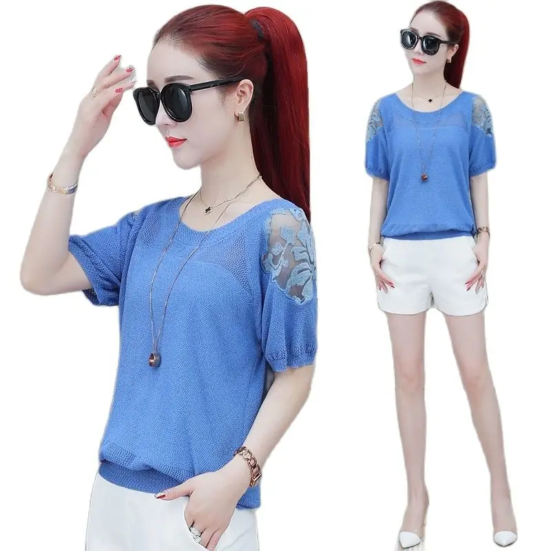 Футболка женская с коротким рукавом Новинка лета 2021 Женская одежда из хлопка