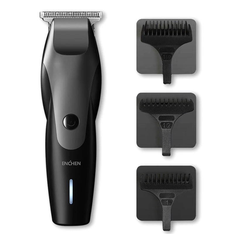 

ENCHEN Hummingbird USB electric hair clipper barber Professional Men Rechargeable Cordless low noise hair trimmer with 3 Combs