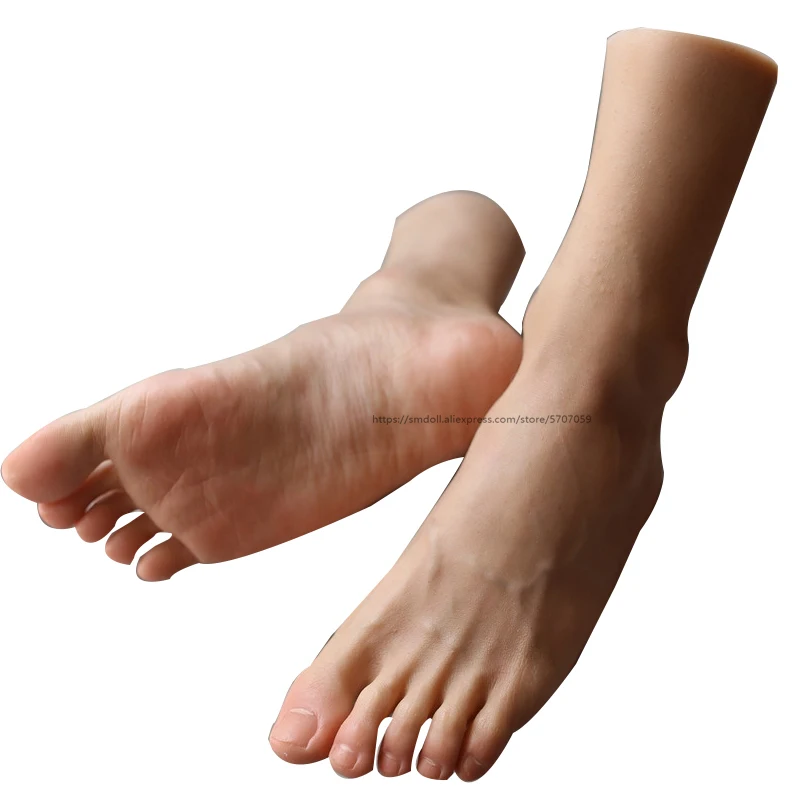 Секс игрушка Фетиш модель ног реквизит для фотосъемки терапия обучение шелковые