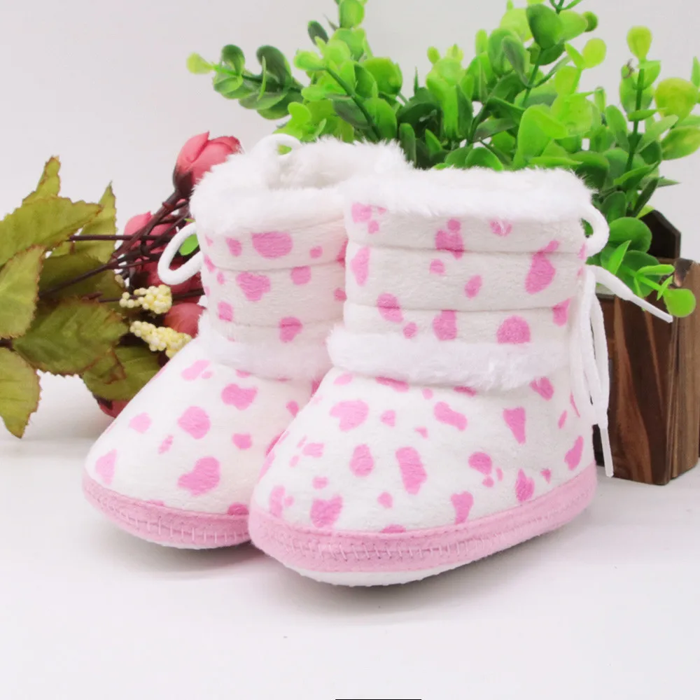 Обувь для новорожденных ботинки маленьких девочек и мальчиков мягкие