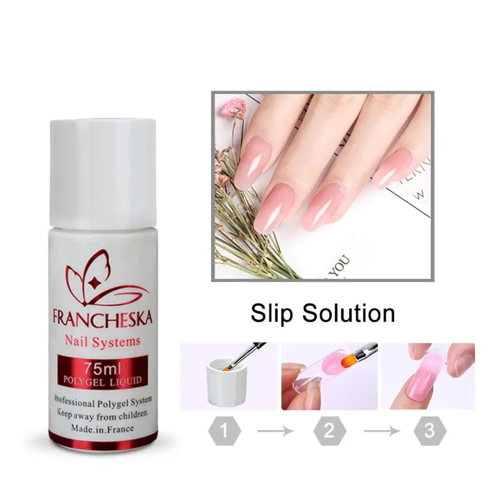75 мл жидкий раствор для выскальзывания ногтей быстрое наращивание гелевых