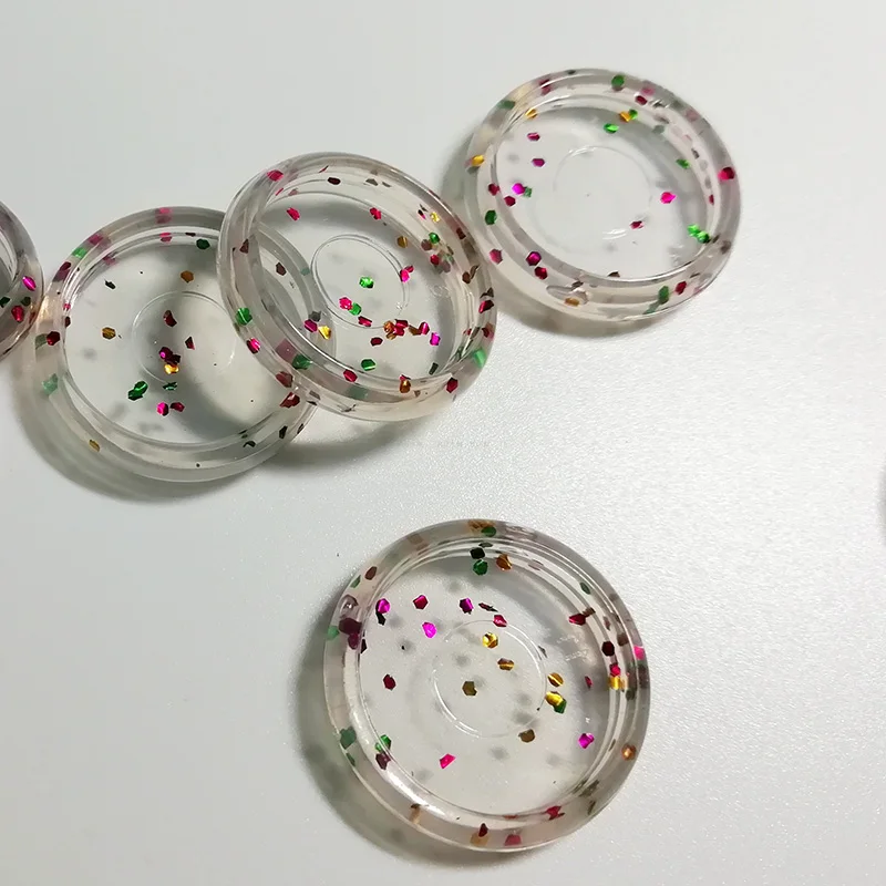 10 шт./лот 24 мм кольцо с отверстием в форме гриба многофункциональное креативное