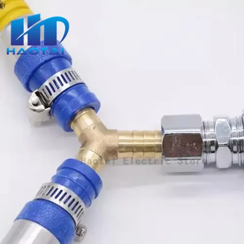 

Brass Splicer Pipe Fitting Y Shape 3 Way Hose Barb 4mm-16mm Copper Barbed Connector Joint Coupler Adapter Pneumatic