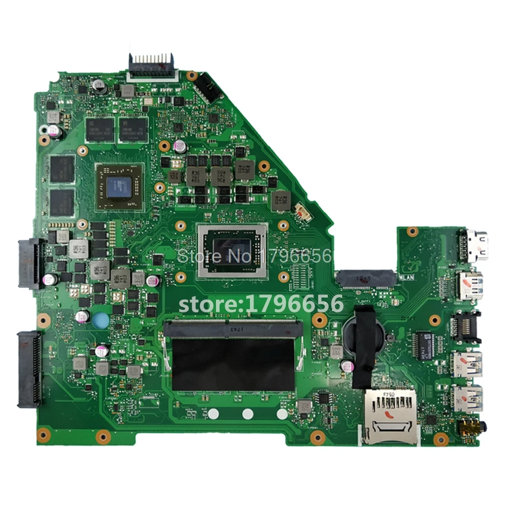 Материнская плата для For Asus X550I X550IK X550IU 2 Гб видеокарта + 4G RAM материнская ноутбука |