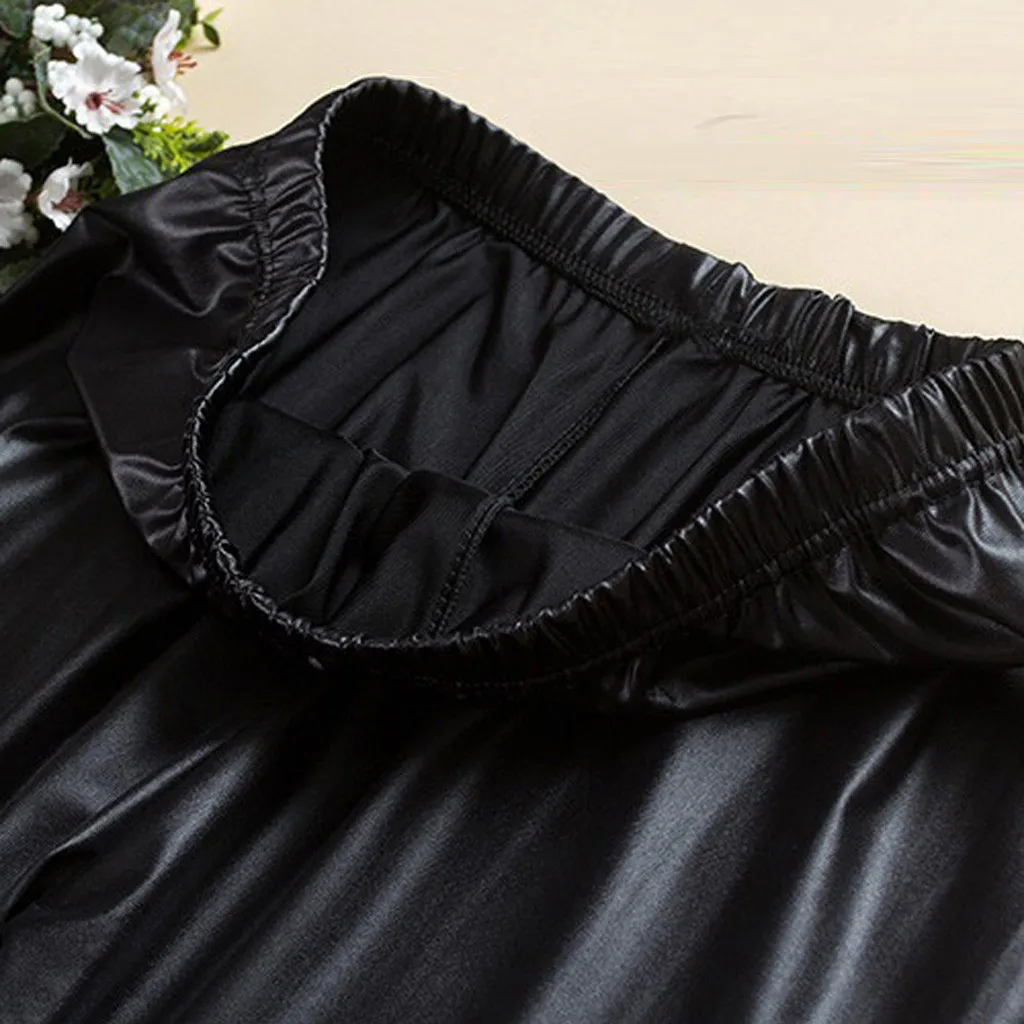 

Women Winter Plus Size Pencil Pants Imitation Leather Pants High Waist Warm Velvet Leggings Ladies Thick Stretch Trousers