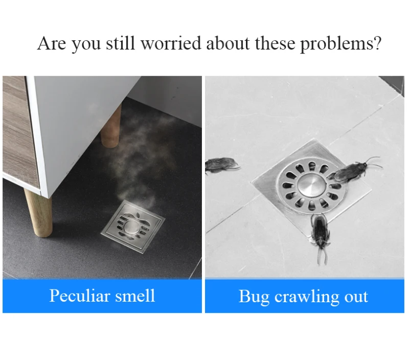 

Sewer Smell Removal Sealing Silicone Cover Anti-smell Drain Sealing Cover Floor Drain Covers For Kitchen Bathroom Fixture