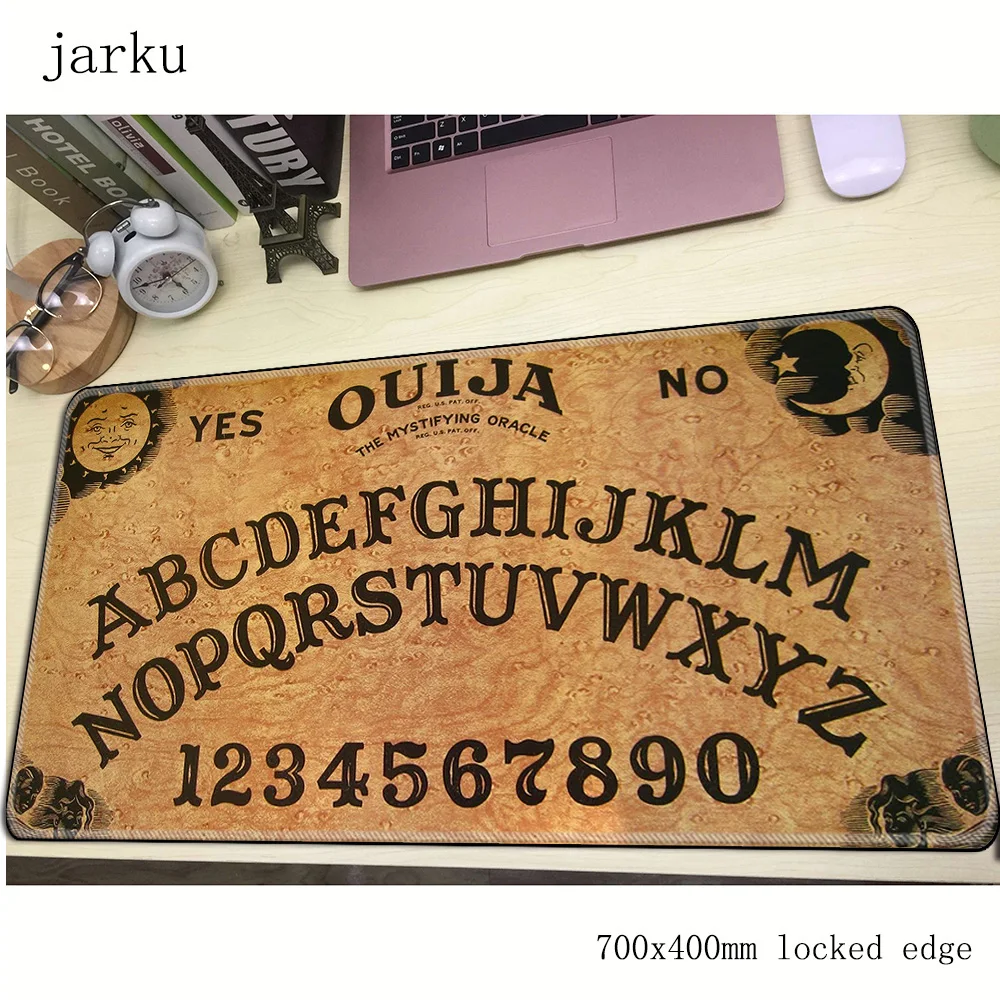 ouija board pad mouse computador gamer mause 700x400X2MM padmouse big HD print mousepad ergonomic gadget office desk mats | Компьютеры и