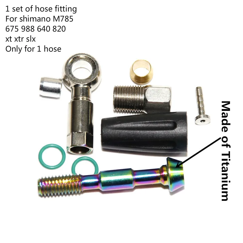 Велосипедная втулка для шланга SHIMANO M785 M675 988 640 820 XT SLX ST zee BH90 - Цвет: option 6