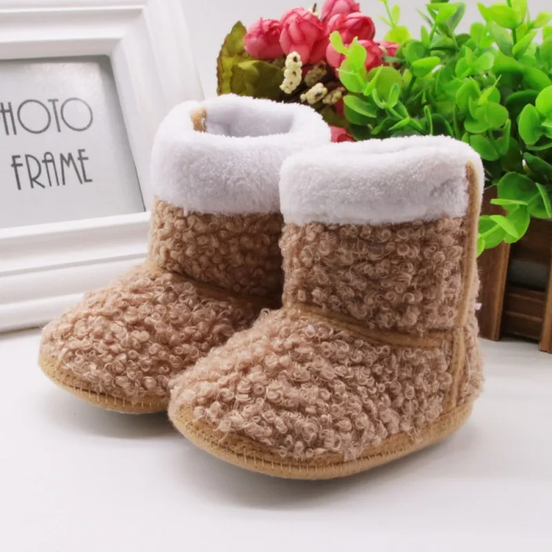 Ботинки для новорожденных девочек Детский обучающий ходьбе сезон зима-осень