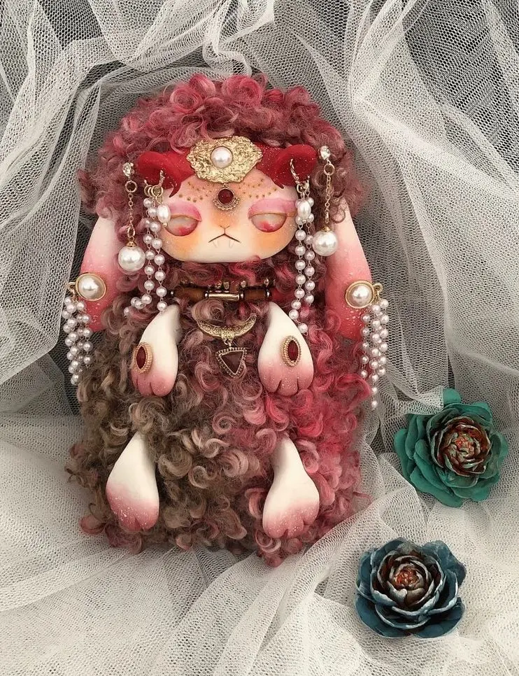 Игрушки из глины для кукол фантазийные существа 17 см ручная работа | и хобби