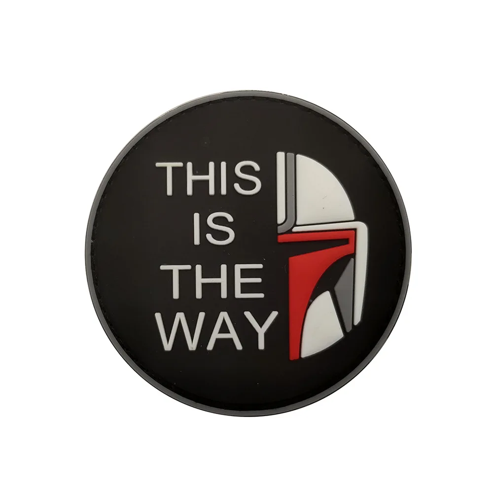 Это способ патч мандалор Тактическая Военная нашивка для морального духа ПВХ