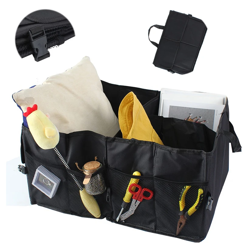 Супер большой карго багажник задний Органайзер больше карман Оксфорд Складной