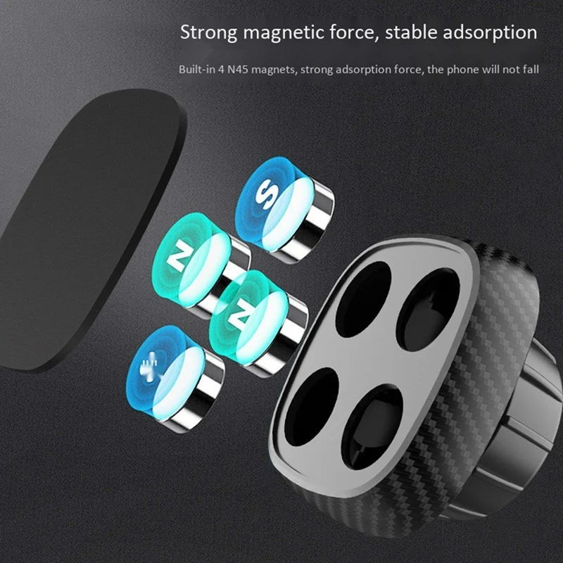 

Car Phone Bracket Car Stop Sign Dashboard Buckle Navigation Mobile Phone Holder HUD Magnetic Mobile Phone Holder