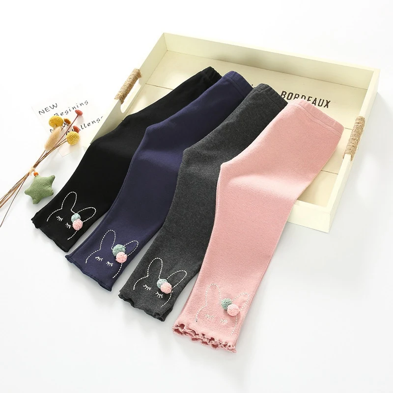 2019 Осенние леггинсы принцессы штаны для маленьких девочек детские длинные с