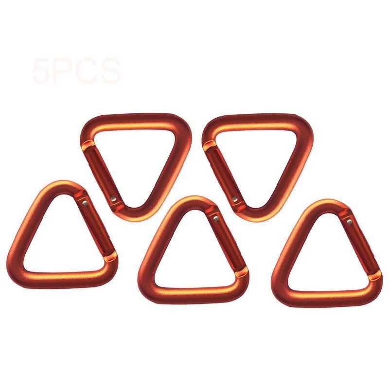 

Карабин треугольный походный альпинистский брелок-зажим с крючком Пряжка для чайника инструмент для кемпинга на открытом воздухе 0,29 * 2.09in