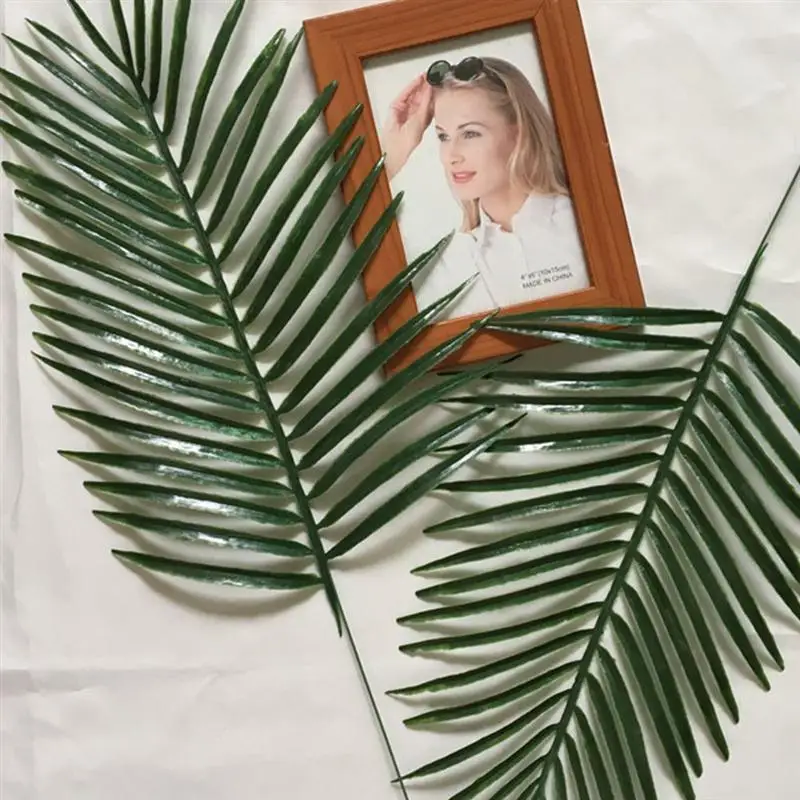 12 шт. имитация саго цикас поддельные растения искусственные листья украшения для