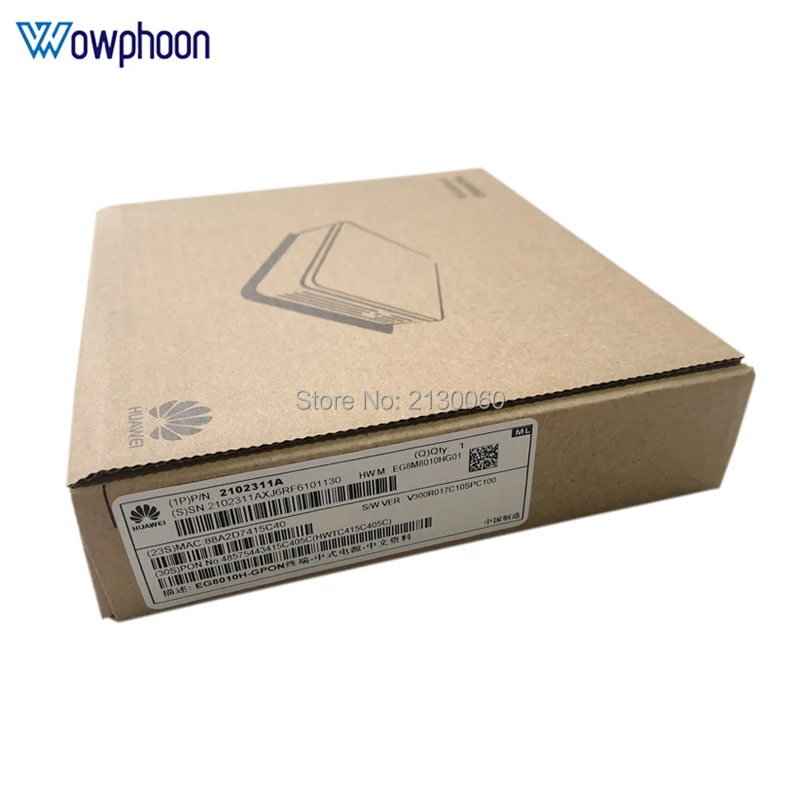 2020 Новый ONU ONT Huawei EG8010H 1GE GPON терминал Optical SC UPC такая же функция как HG8010H HG8310M |