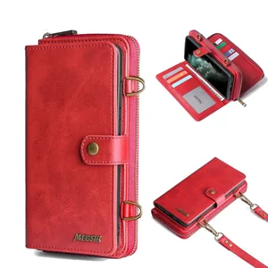 zipper wallet phone case for iphone 11 pro max x xr 6 6s 8 7 plus flip leather case for iphone xs max se 2020 soft case stand free global shipping