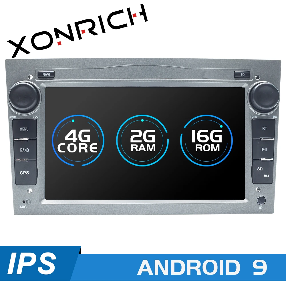2 Din Android 9 0 автомобильный dvd-плеер для Opel Astra J H G Vectra C Zafira B Corsa D Meriva Vivaro Мультимедиа