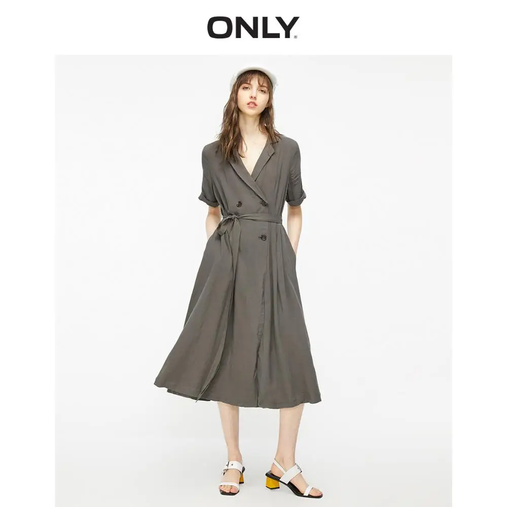 Только в том случае Для женщин Однотонная Одежда Классический Воротник с