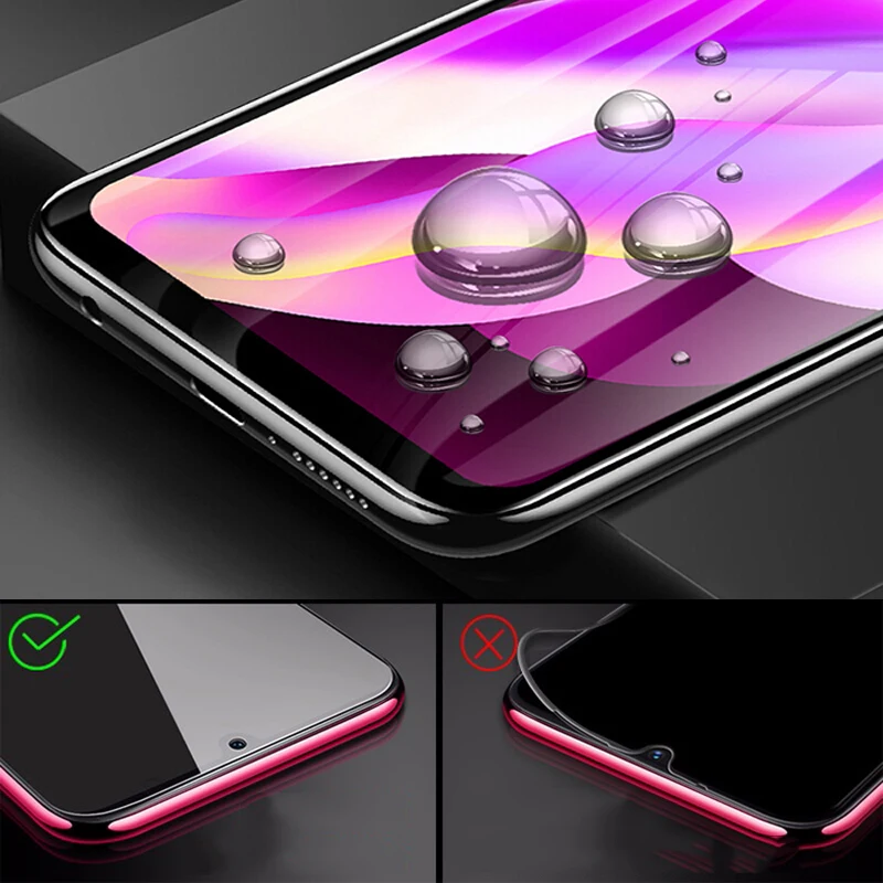 9D Закаленное стекло пленка для Xiaomi Redmi Note 7 5 Pro 6A 4X глобальная версия 6 Защитная