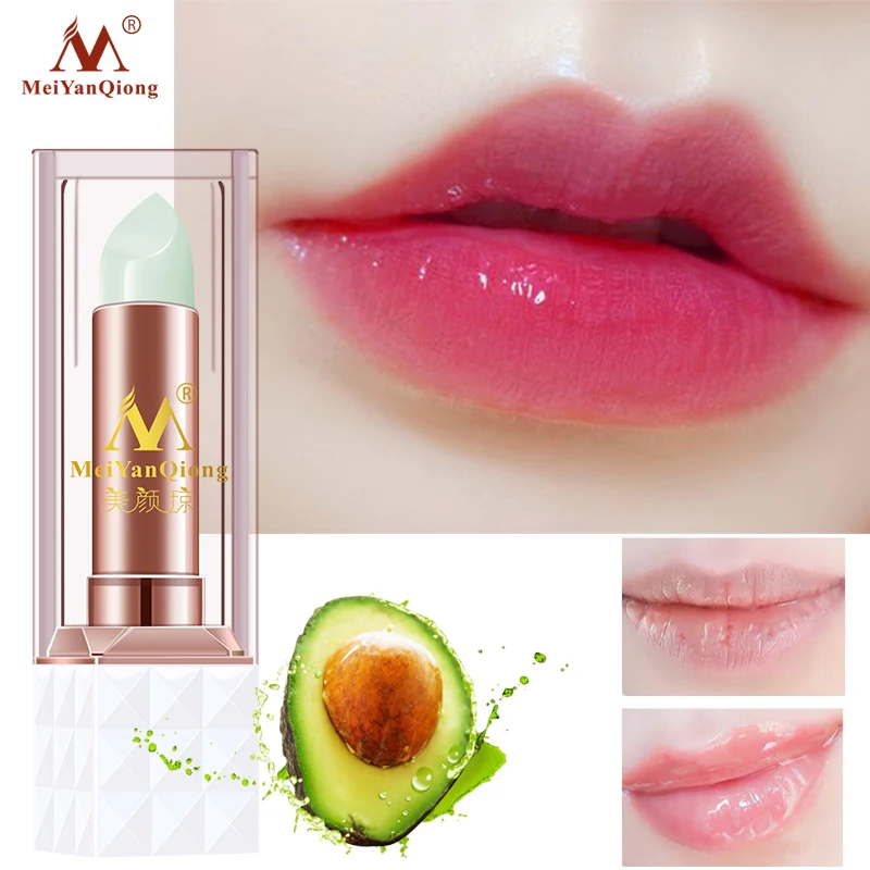

MeiYanQiong Shea Butter Moisturizing Plant Essence Coloring Lip Balm Moisturizing Lips Improve Lip Cleft Lips Skin Care 3.5g