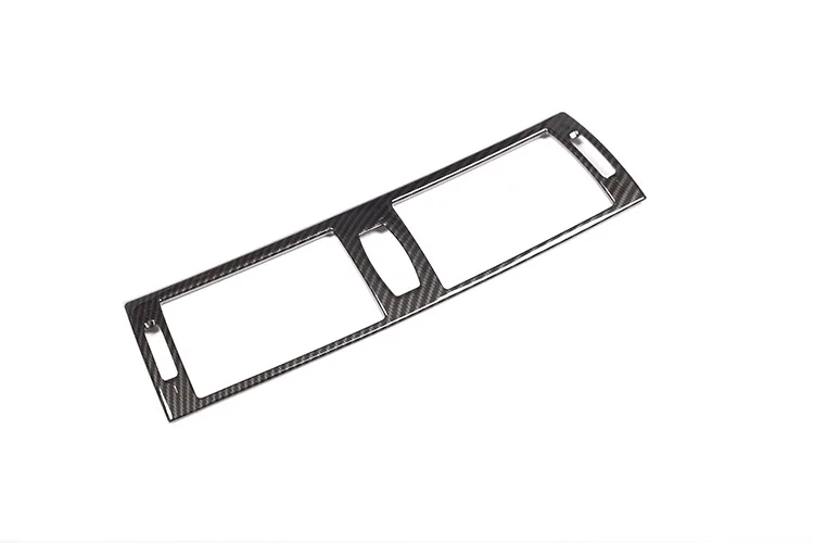 

Carbon Fiber Style - Car Interior Modification Center Console AC Air Conditioning Vent Frame Cover Trim For BMW X5 E70 2008-2013
