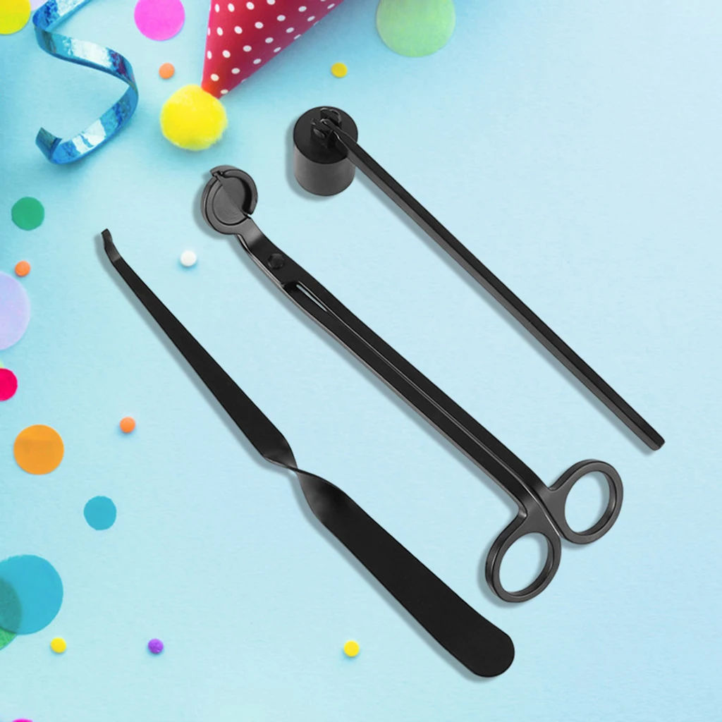 3 в 1 лампы форме свечи набор аксессуаров для триммер фитилей снаффер фитиль Dipper