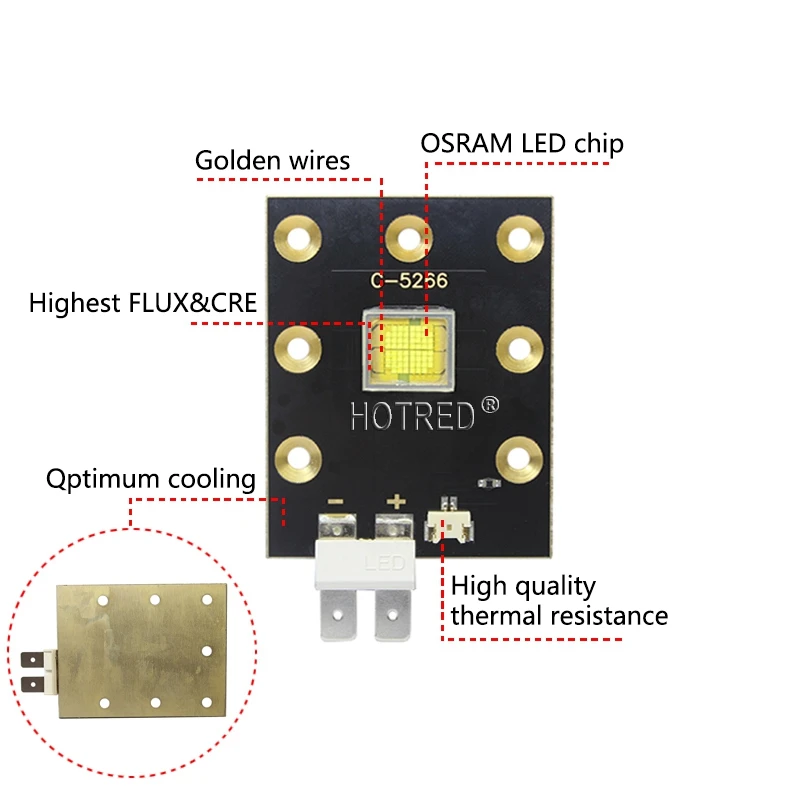 Высокая Мощность светодиодный сценический светильник LED чип 20 Вт 60 75 90 150 180 200 250 300