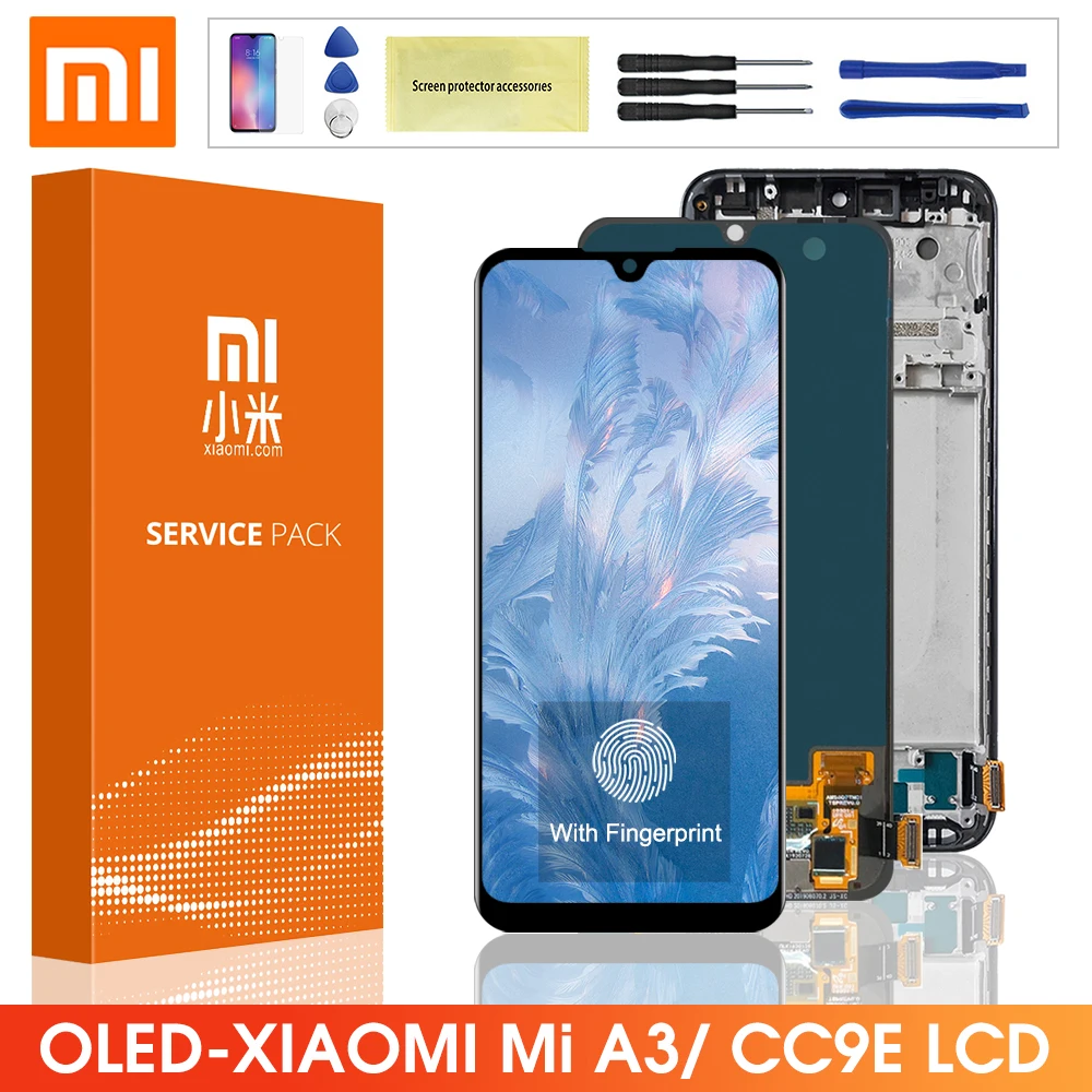 Дисплейный модуль для Xiaomi Mi CC9E с рамкой/без рамки | Мобильные телефоны и