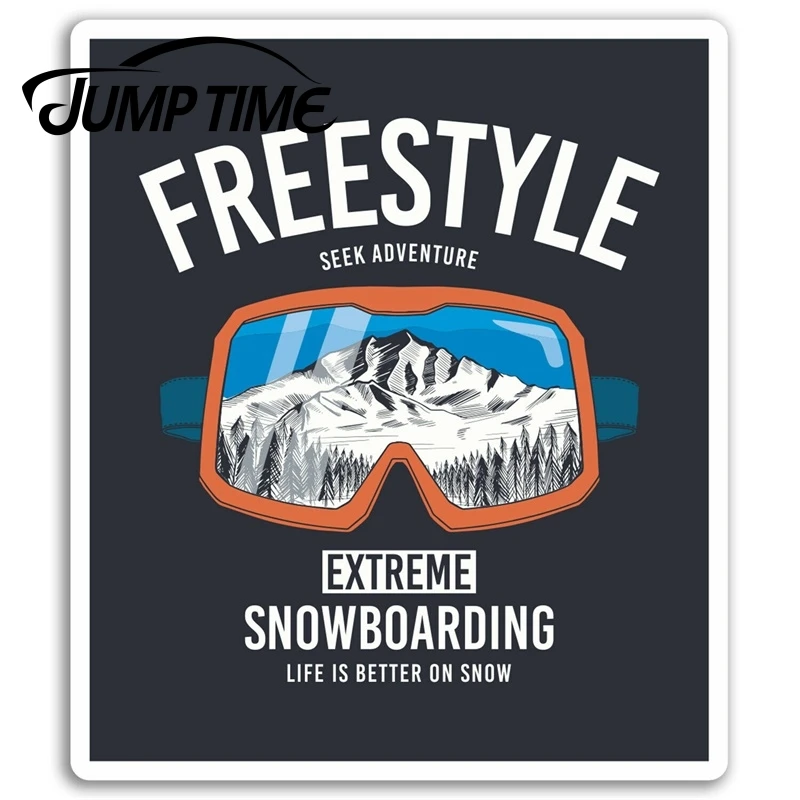 Ing Vinyl Stickers Snowboard Sticker Laptop Car Bumper Decal Waterproof Car Accessories