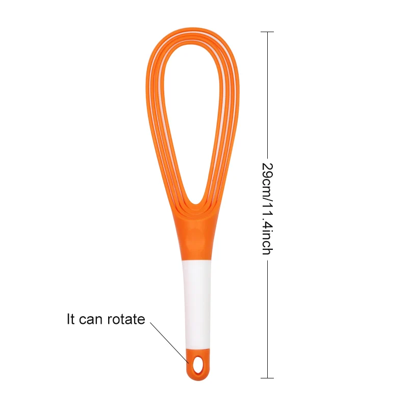 1 шт. Многофункциональный Роторный Ручной Миксер для яиц мини-пластиковый